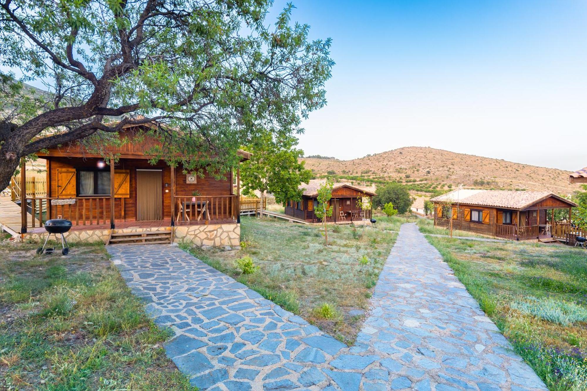 Aldea Los Odres - Cabañas de Madera de 1ª recién Reformadas con Piscina y BBQ Privada Moratalla  Chambre photo